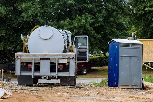 employees at Bloomington Porta Potty Rental